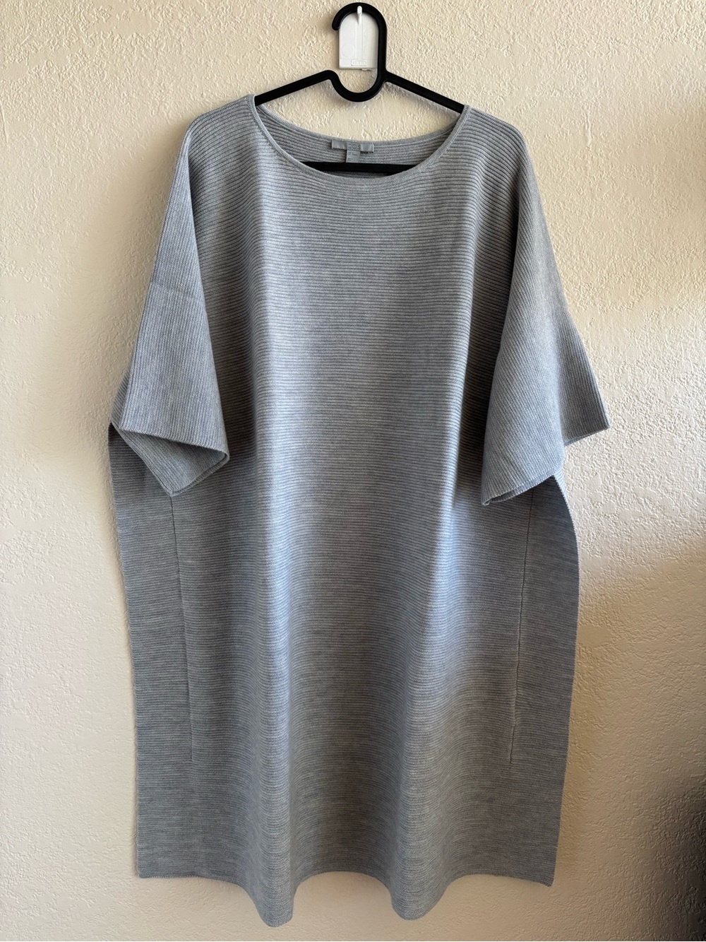 COS wool sweater dress grey size M